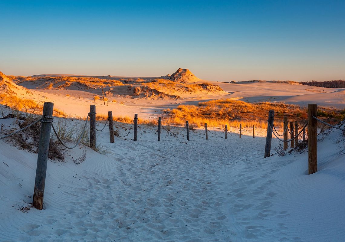 Łeba and the surrounding area